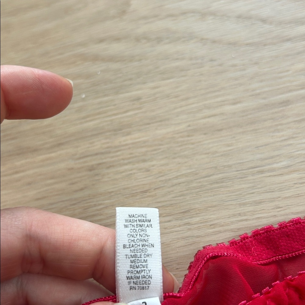 Vintage Victoria’s Secret Sheet String Bikini Panty M - Picture 3 of 4